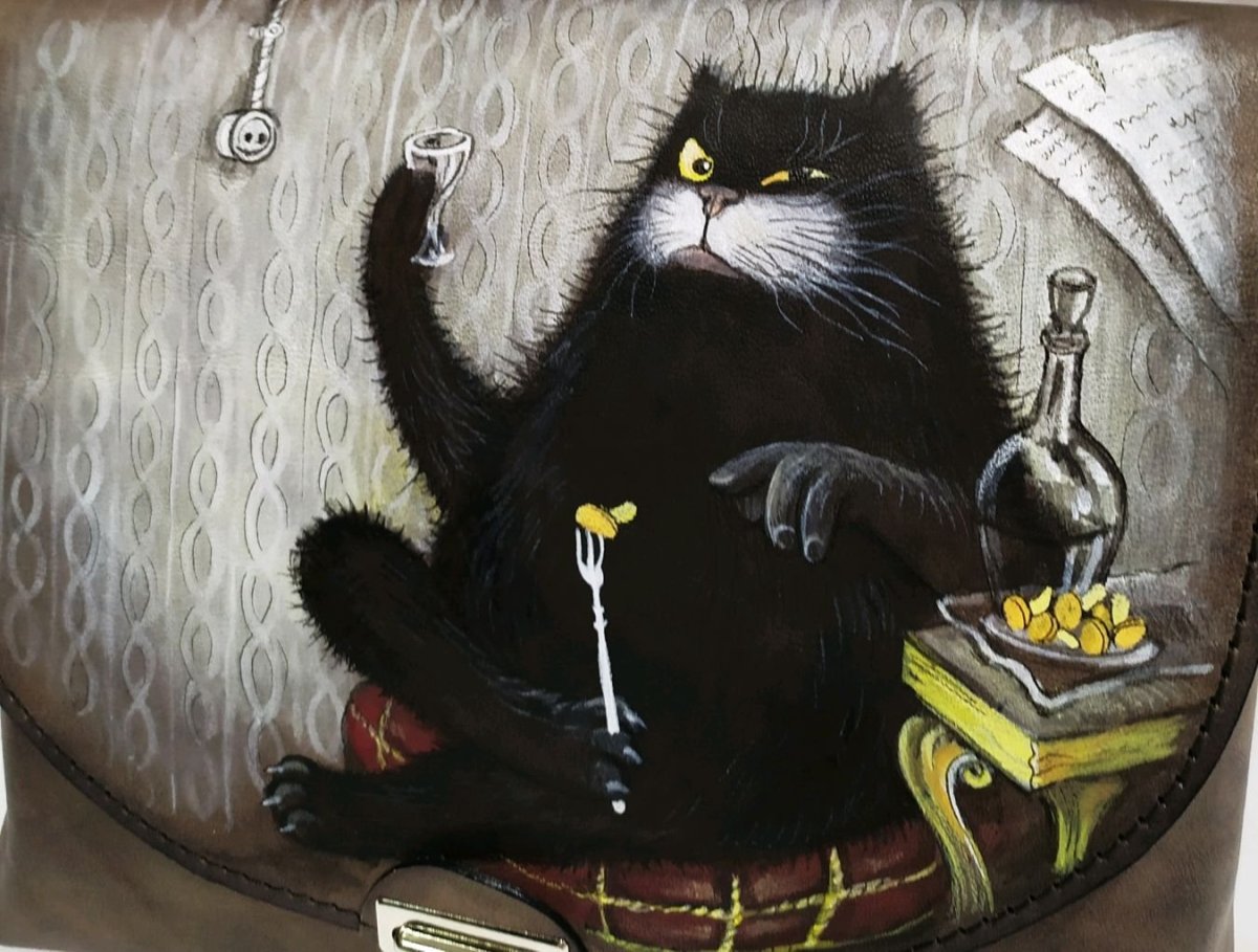 Кот Бегемот вектор