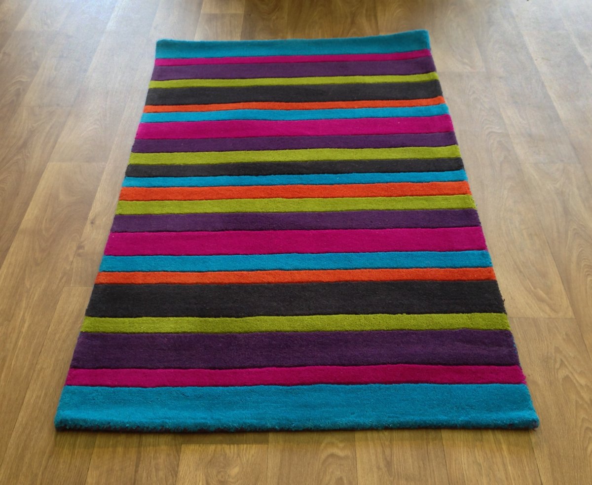 Полосатый коврик