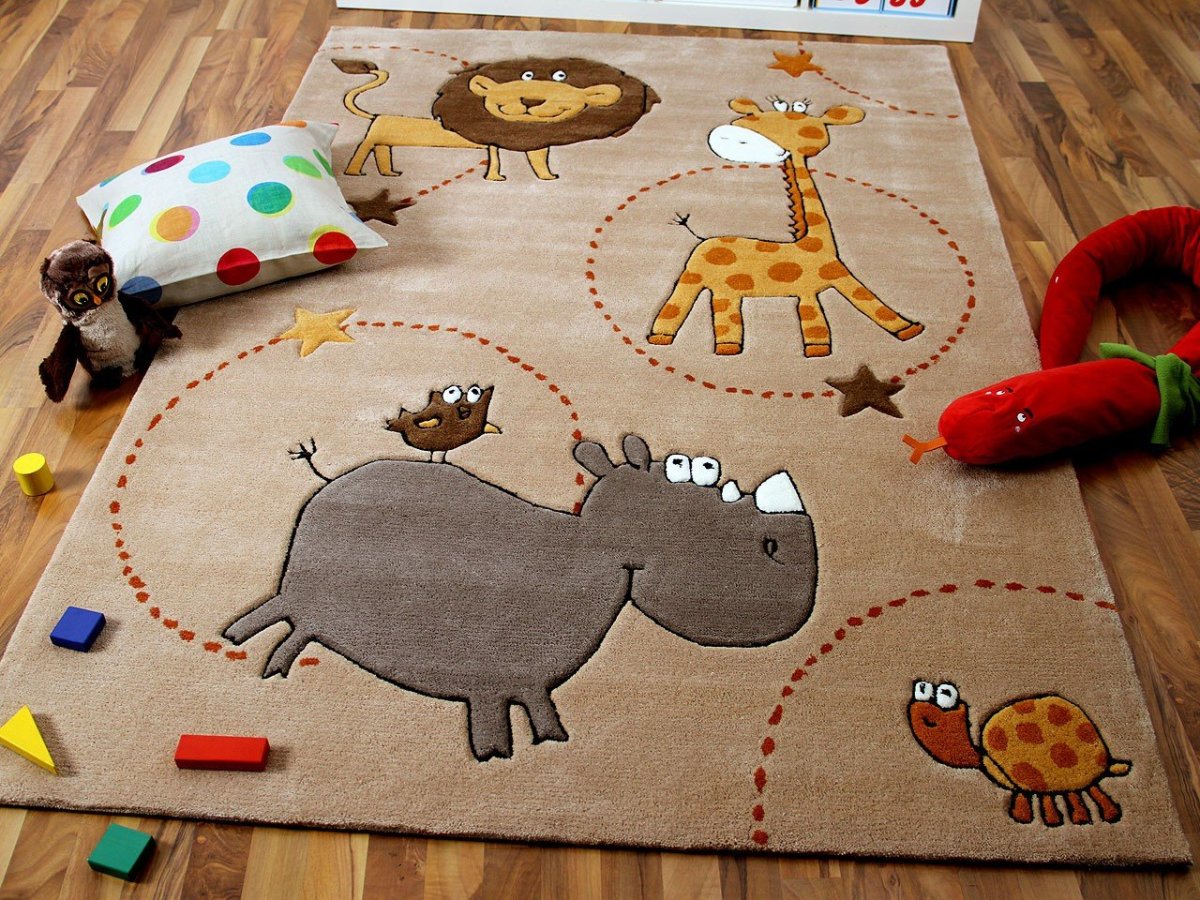 Детские коврики на стену