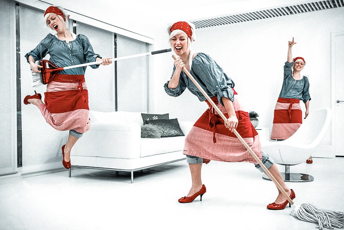 Креативная уборка