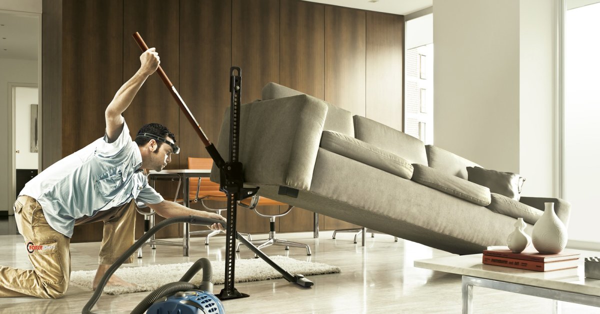 Уборщик мультяшный