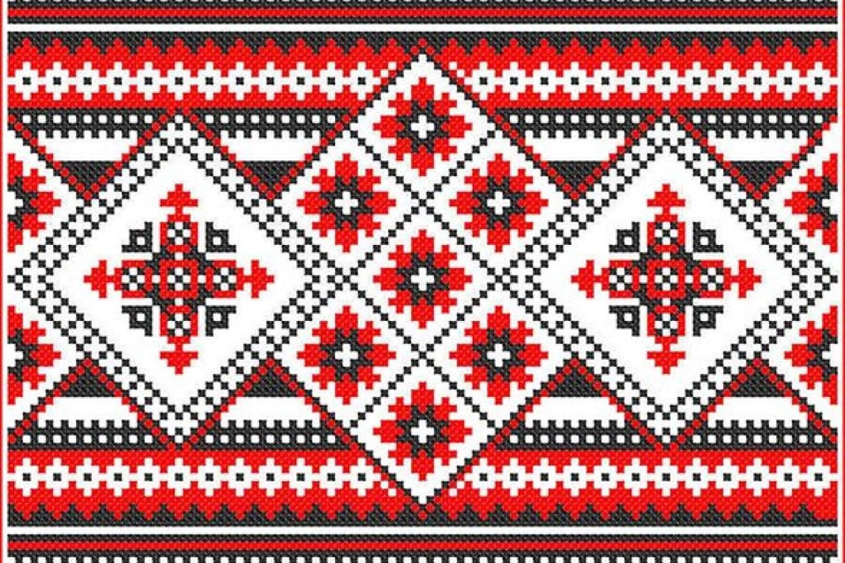 Мордовский орнамент Мокша
