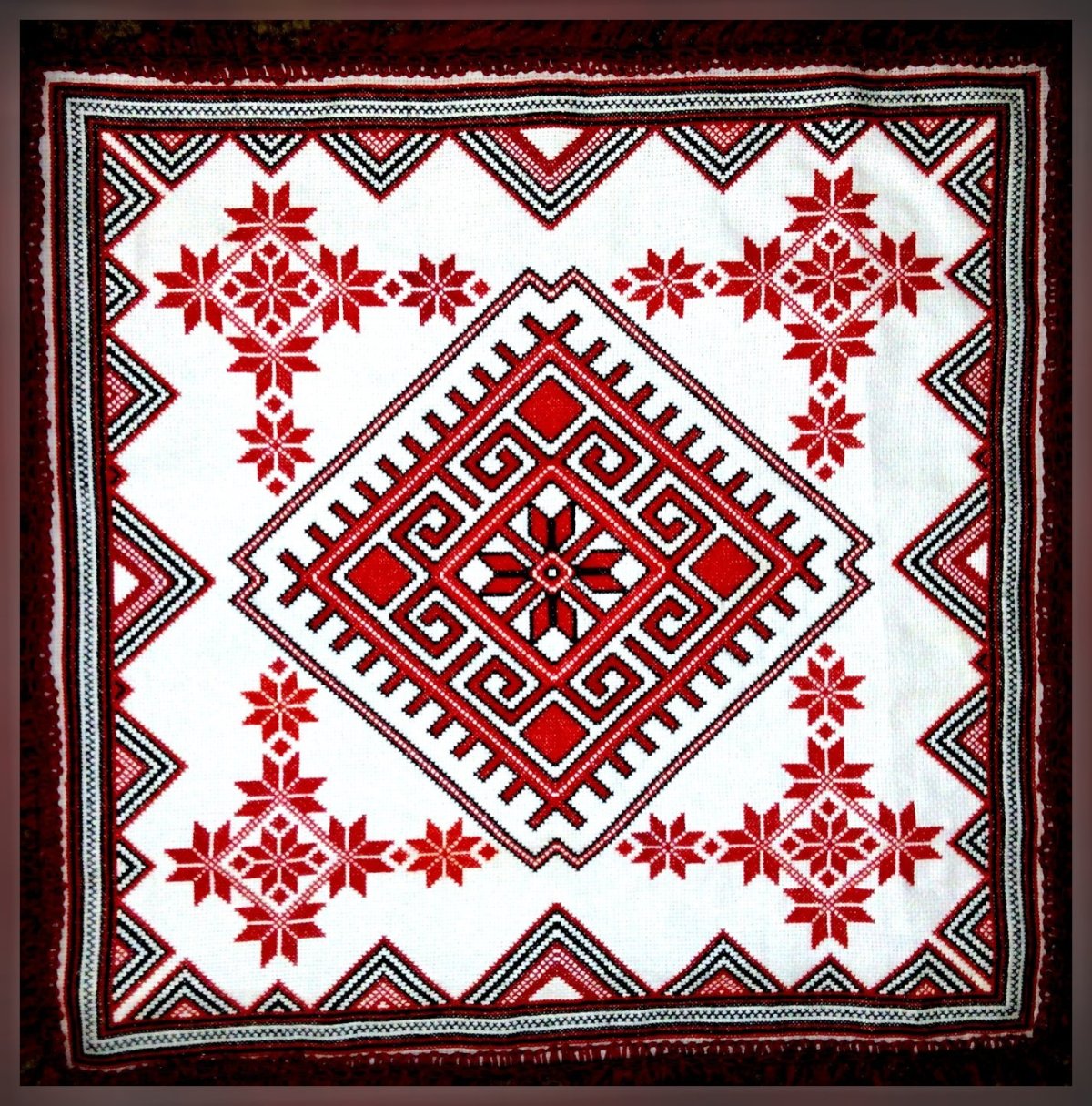 Мордовский эрзя национальный узор