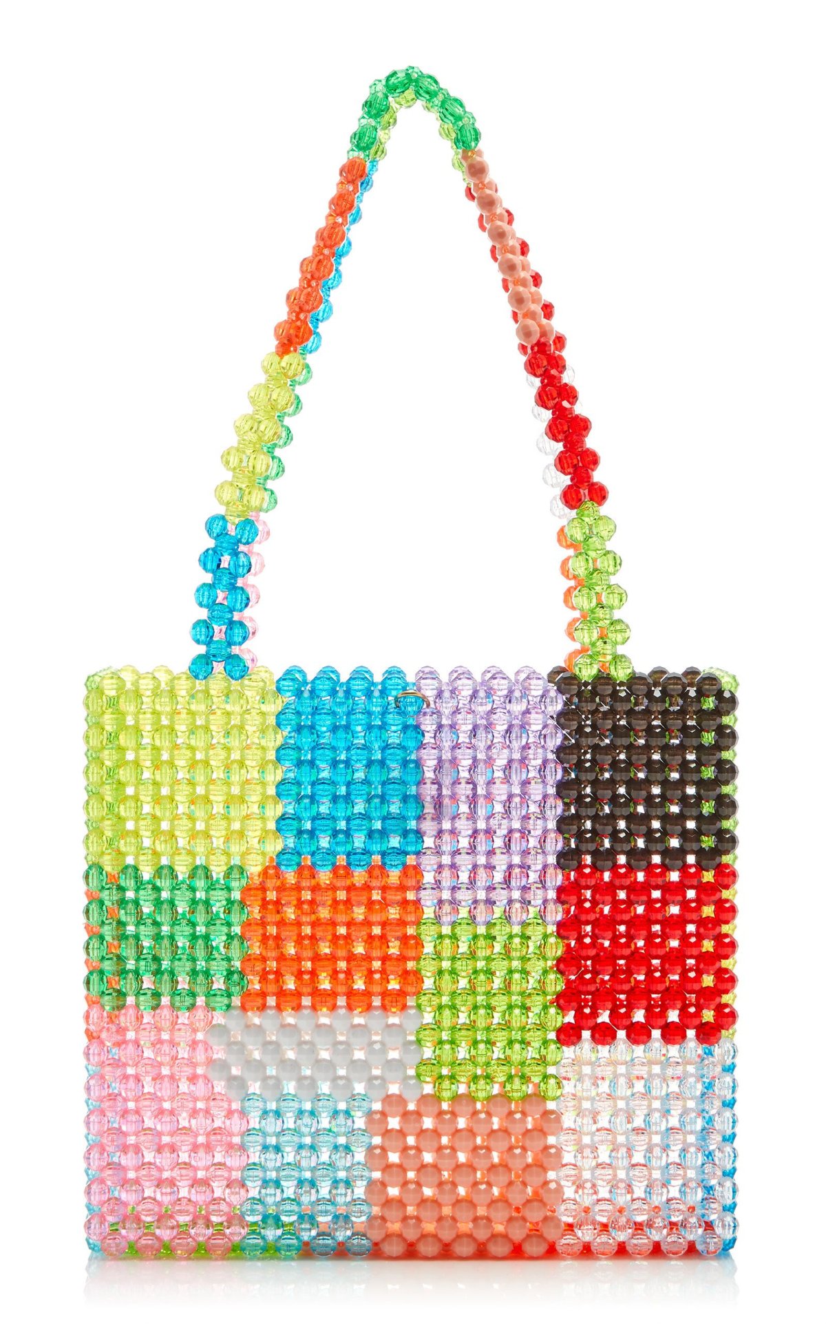 Плетеная сумка из бисера