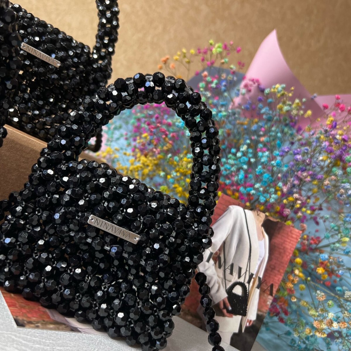 Необычные сумки из бусин