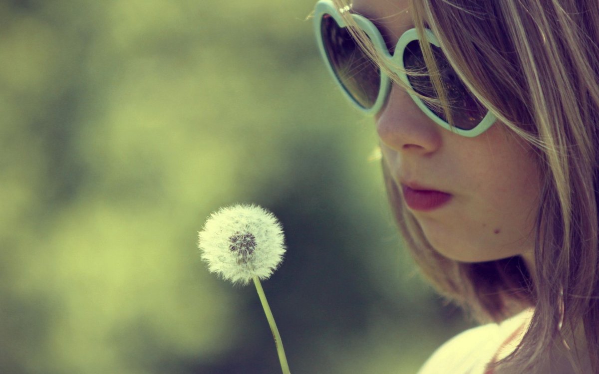 Одуванчик в очках