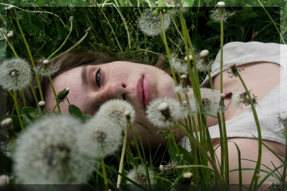 Девушка блюр