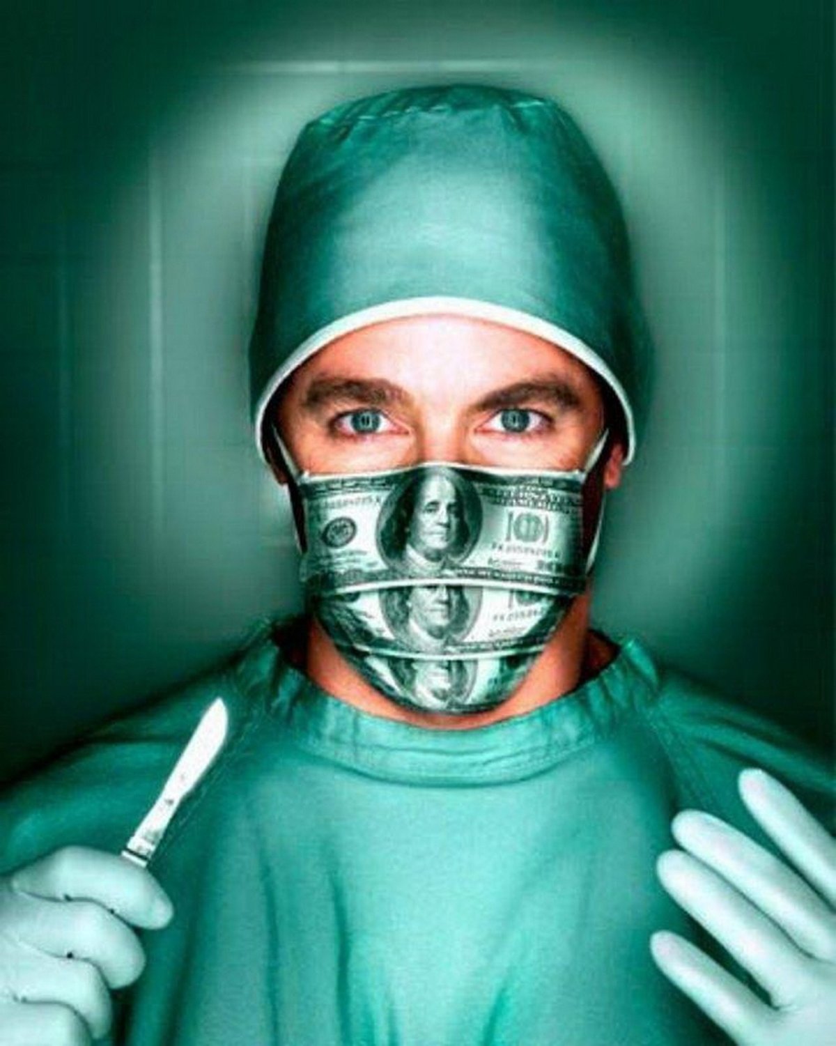 Доктор в маске