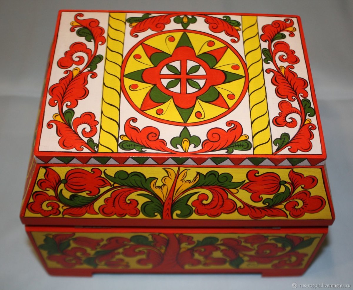 Северодвинская роспись Борецкая