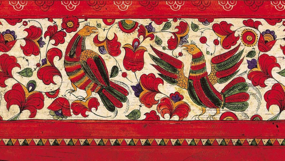 Северодвинская роспись Борецкая