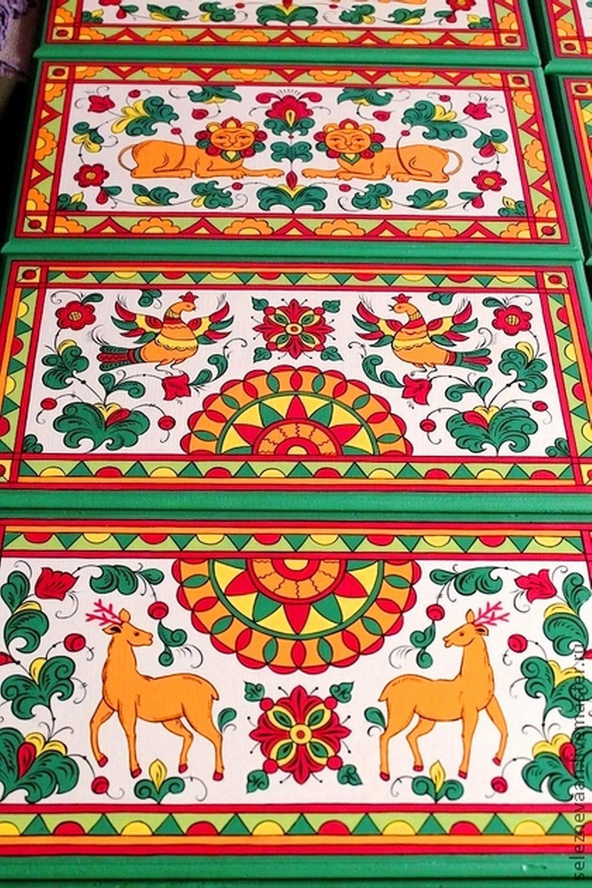 Борецкая роспись Древо жизни