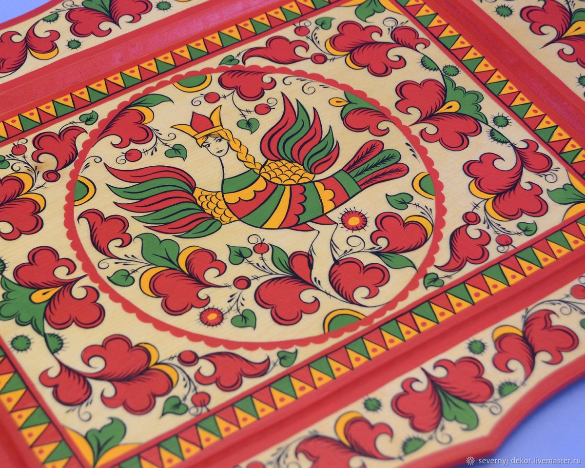 Северодвинская роспись Борецкая