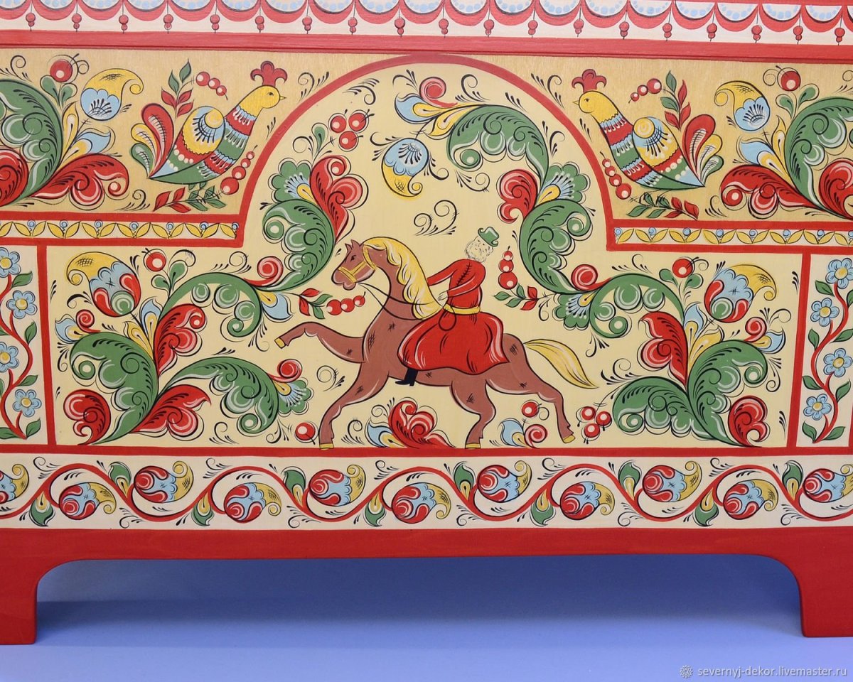 Северодвинская роспись Борецкая