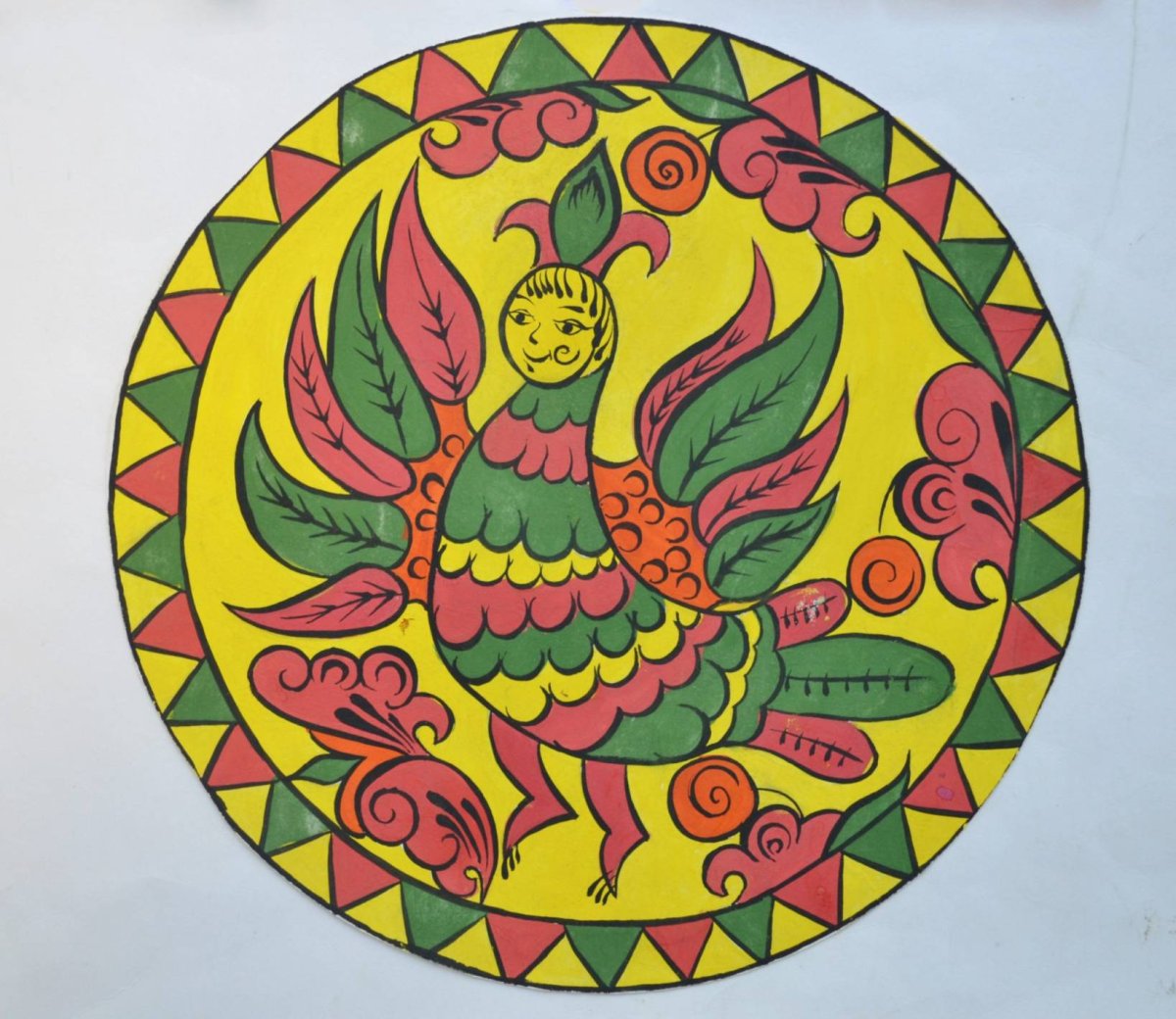 Северодвинская роспись Борецкая