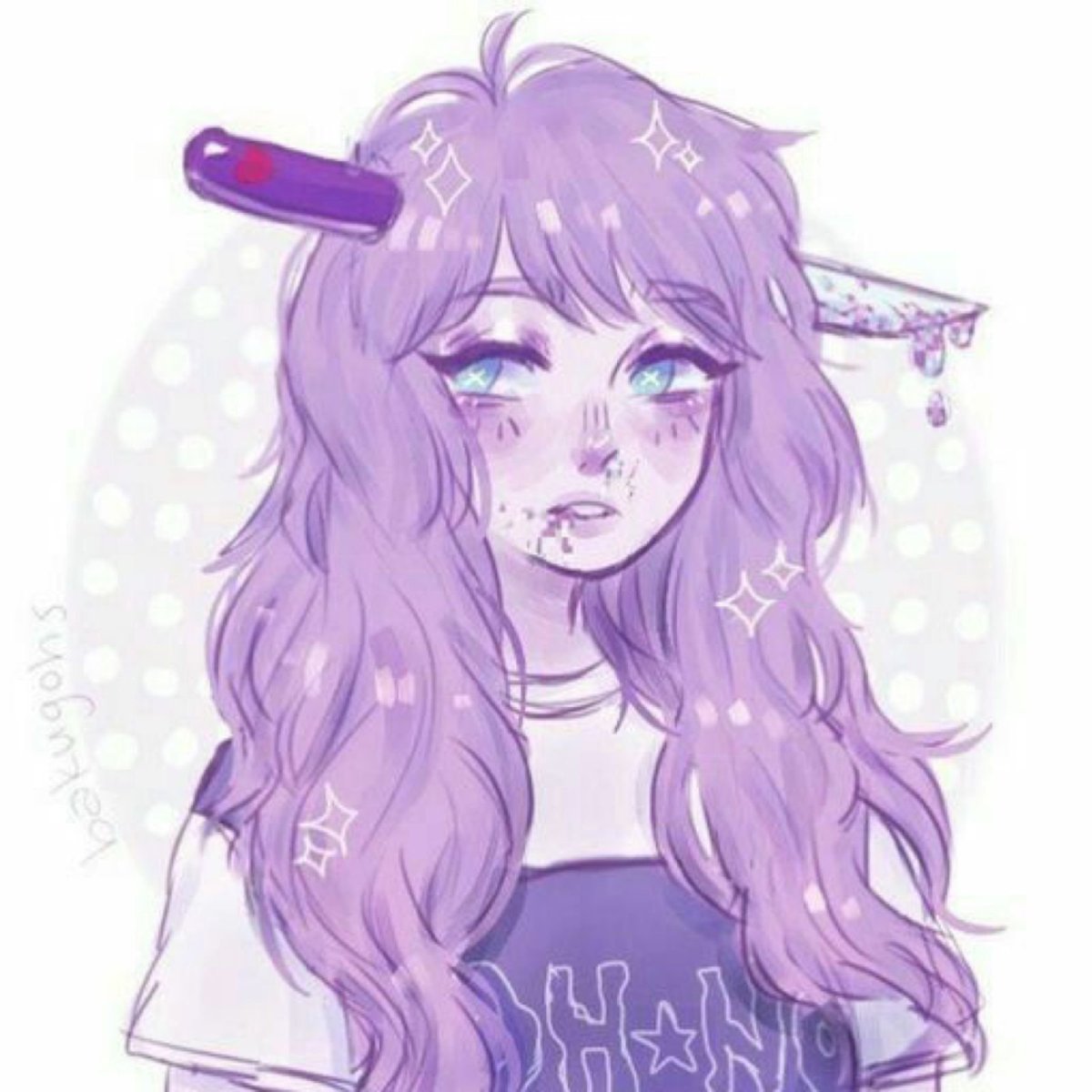 Смайл растекающийся