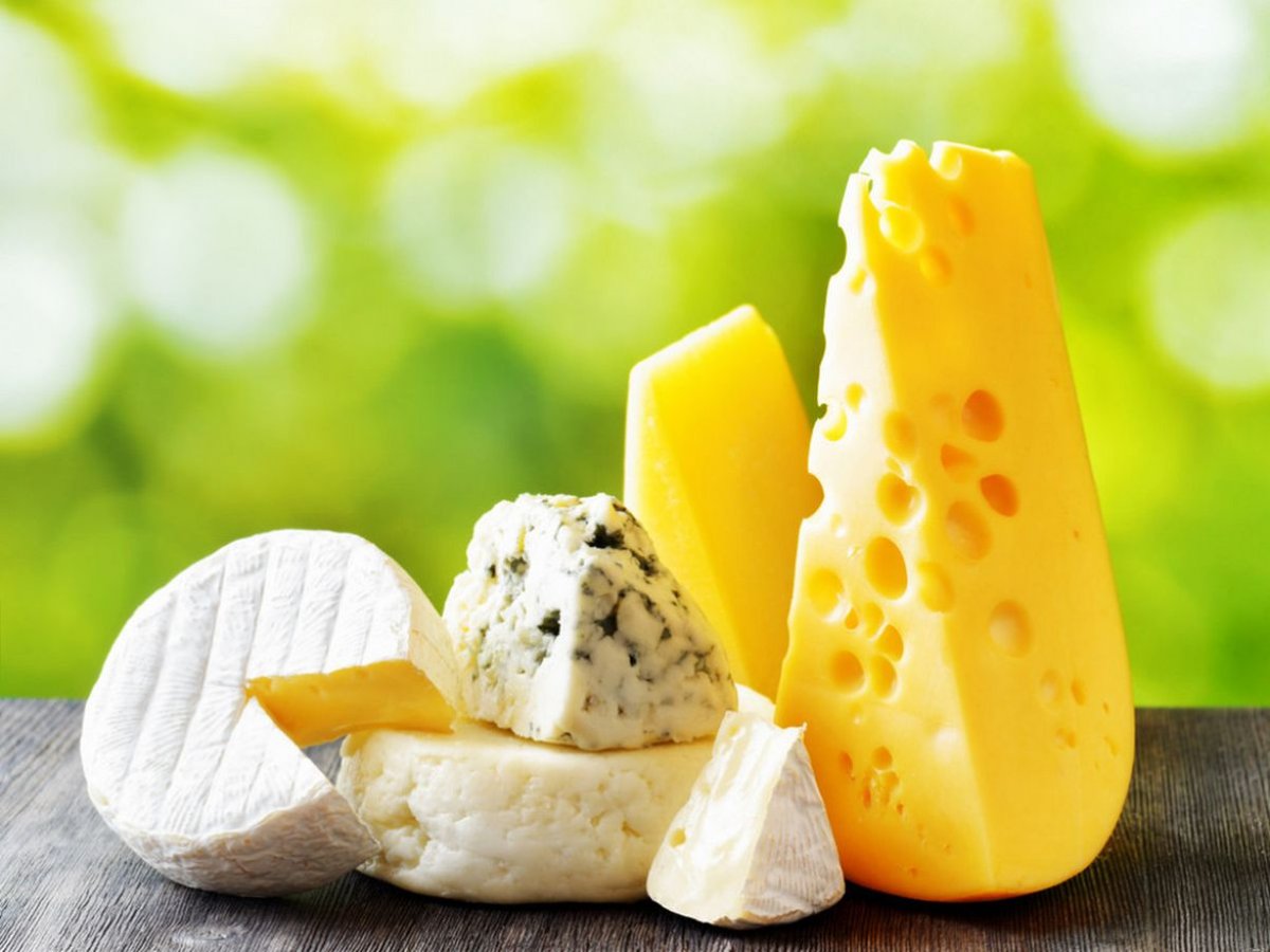 Сыр красиво