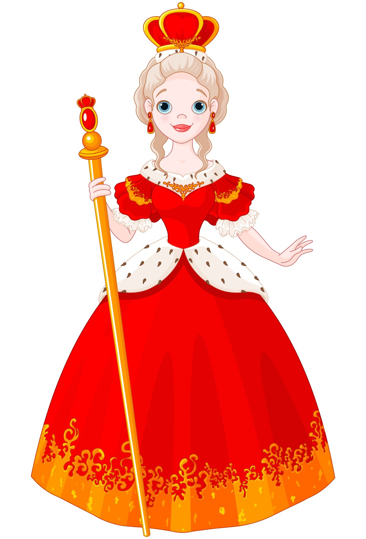 Девушка в короне