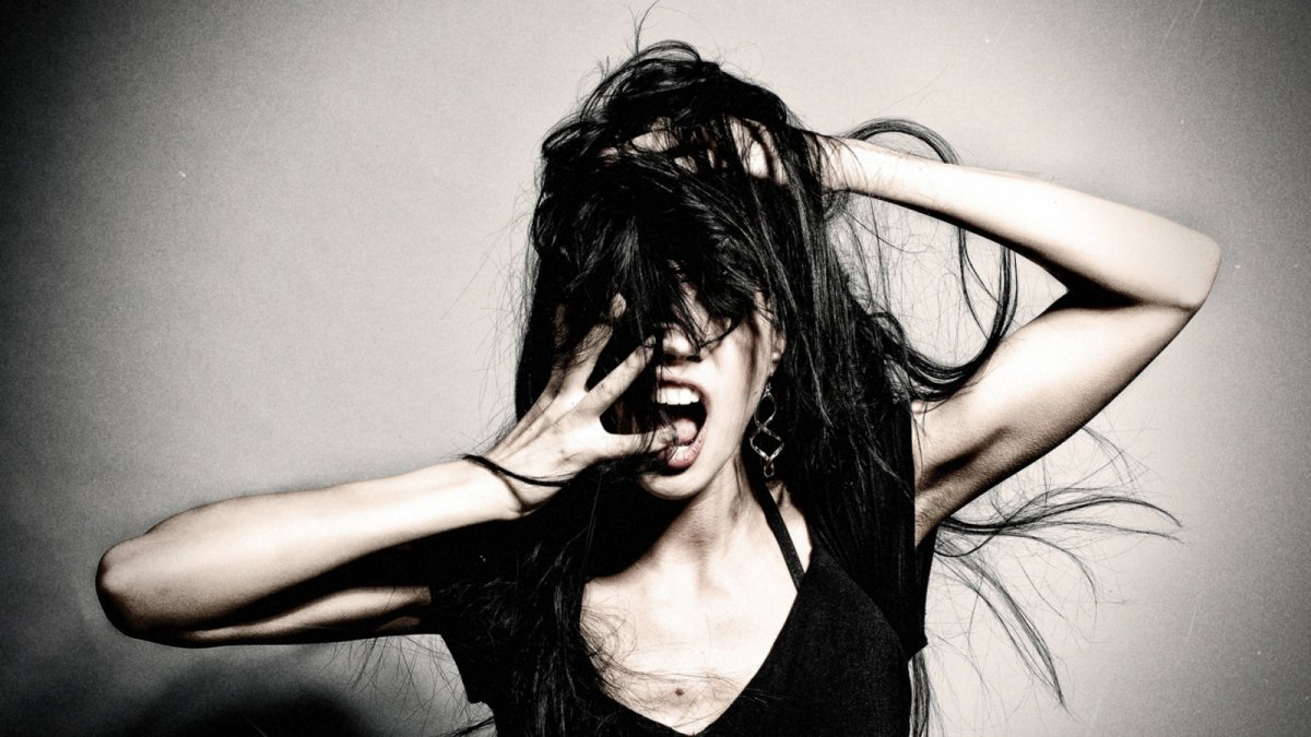 Сумасшедшая девушка