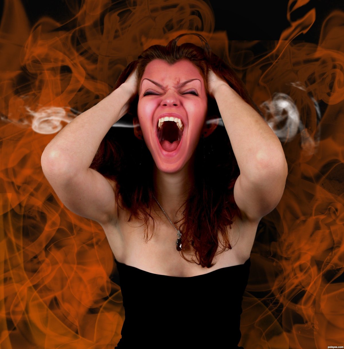 Женщина в гневе