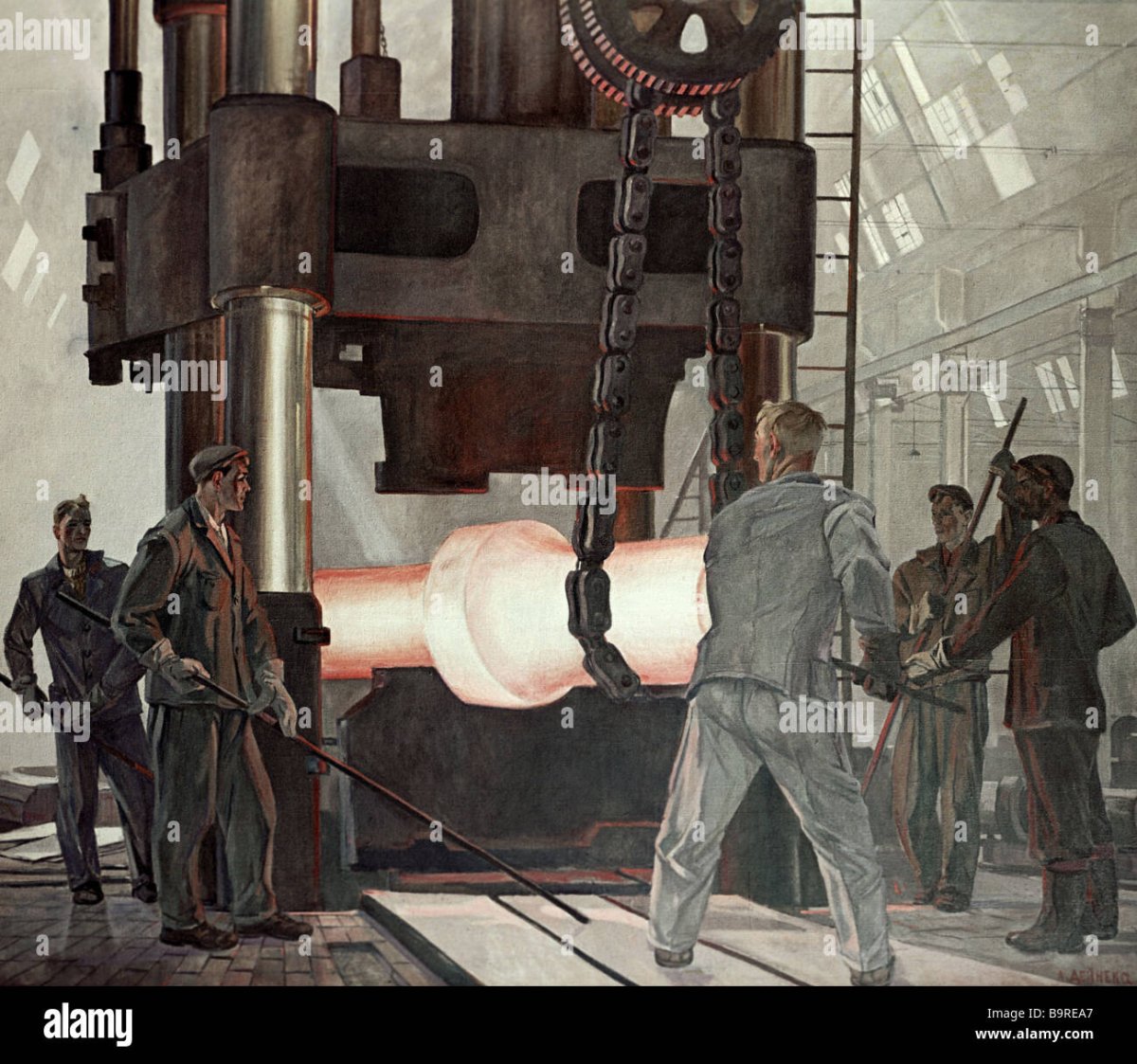 Дейнека кузнецы