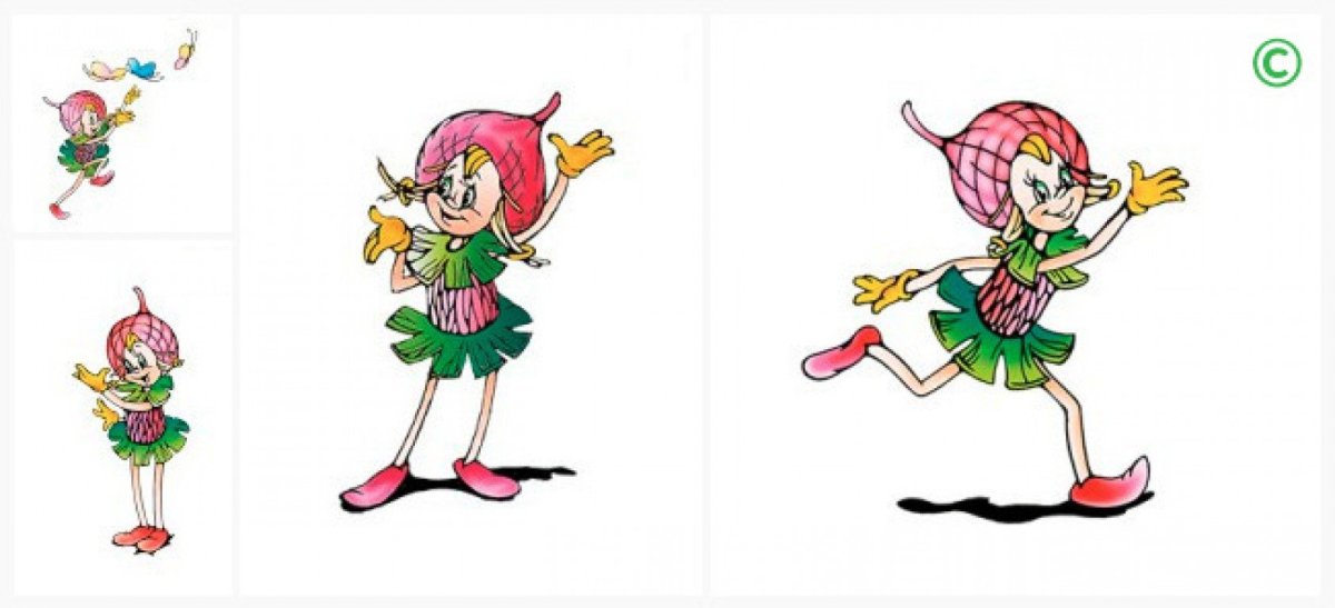 Герои Эколята умница шалун тихоня елочка