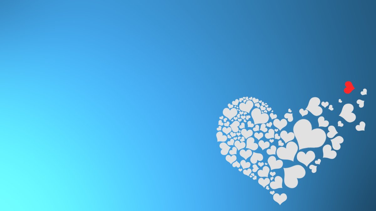 Картинки с сердечками на воде