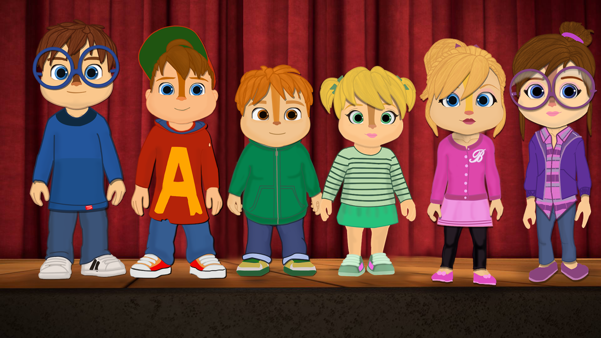 Элвин и бурундуки мультсериал