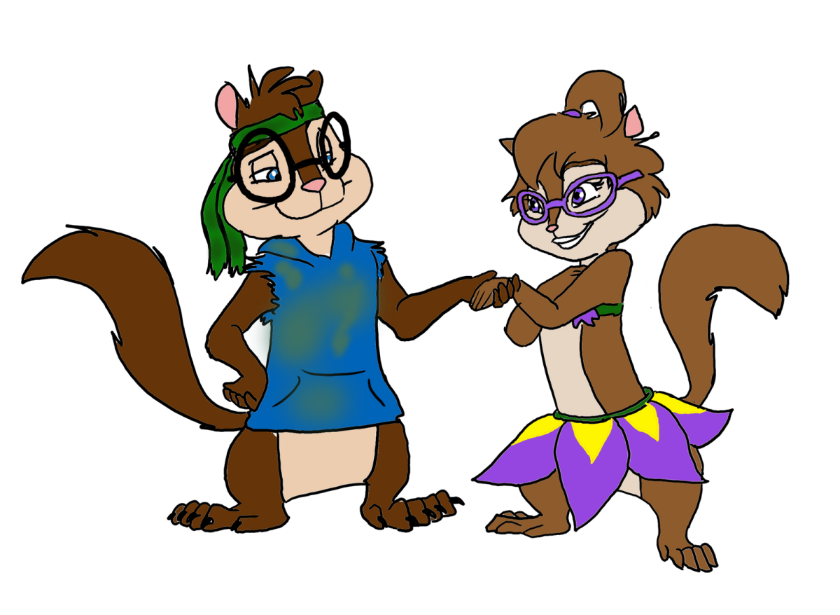 Элвин и бурундуки Саймон и Джанет