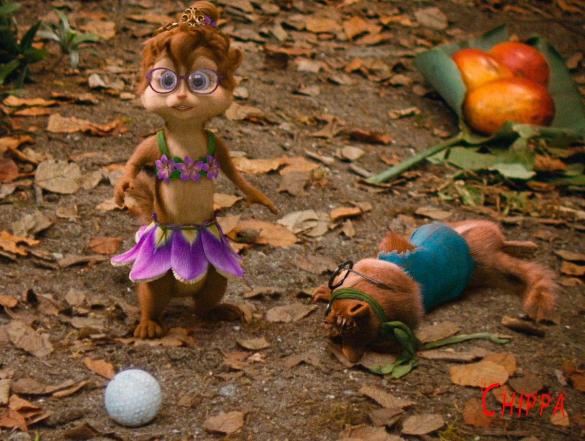 Элвин и бурундуки Саймон и Джанет