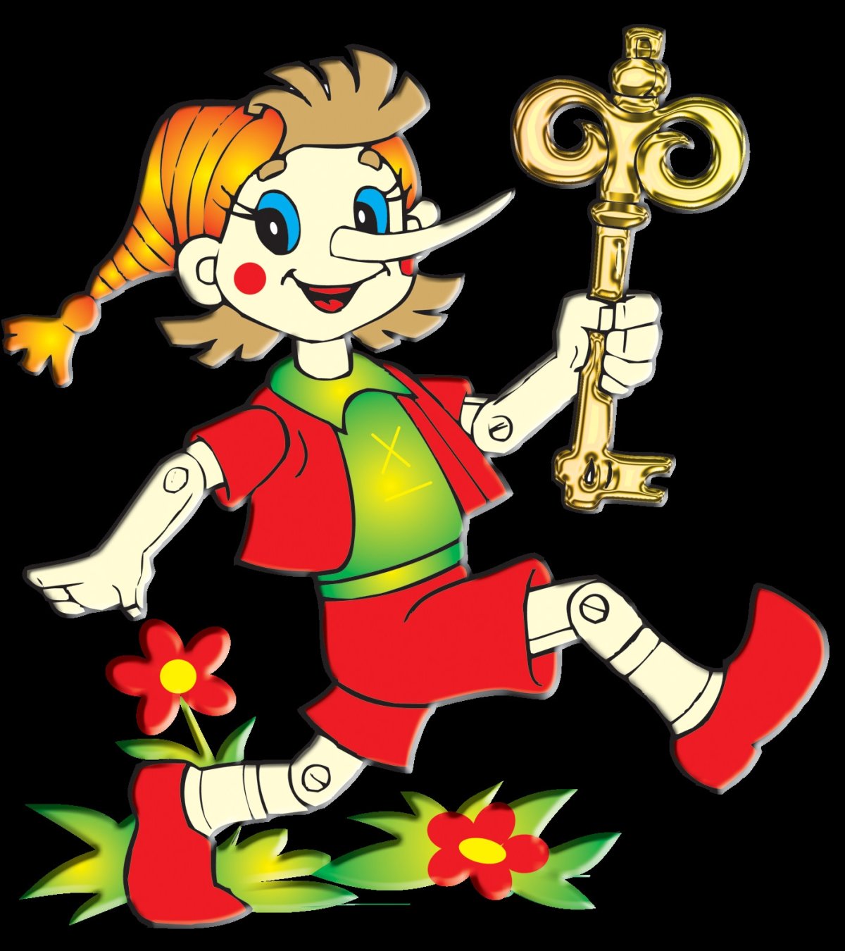 Буратино и черепаха Тортилла