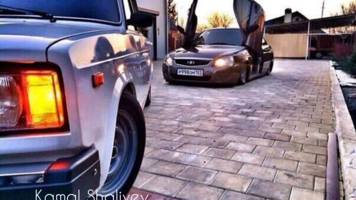 ВАЗ 2107 опер стайл на стробоскопах