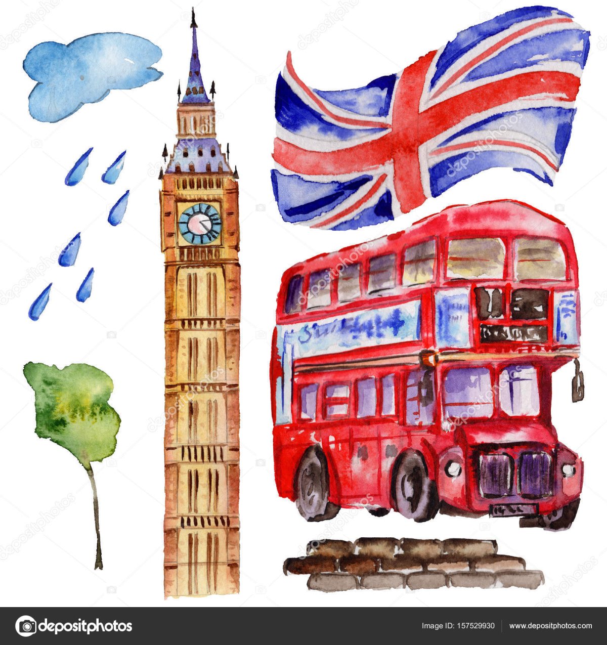 Рисунки Лондона для срисовки