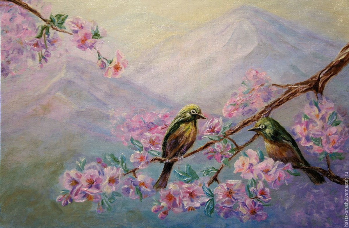 Весна живопись