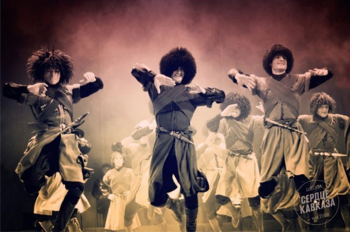 Джигиты Северной Осетии