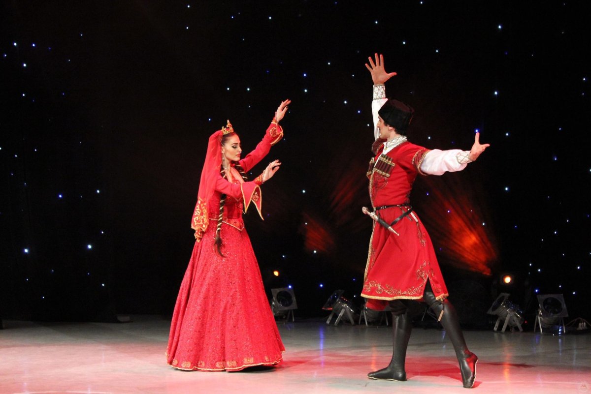 Грузинский национальный танец