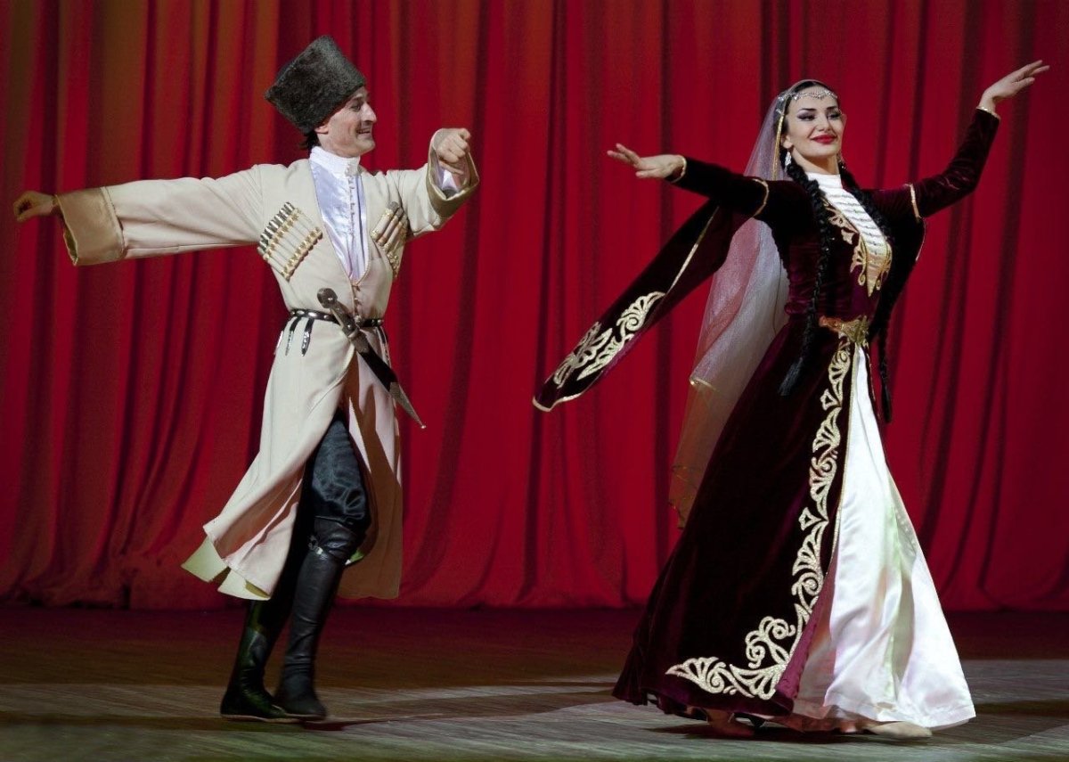 Лезгинский национальный костюм лезгин