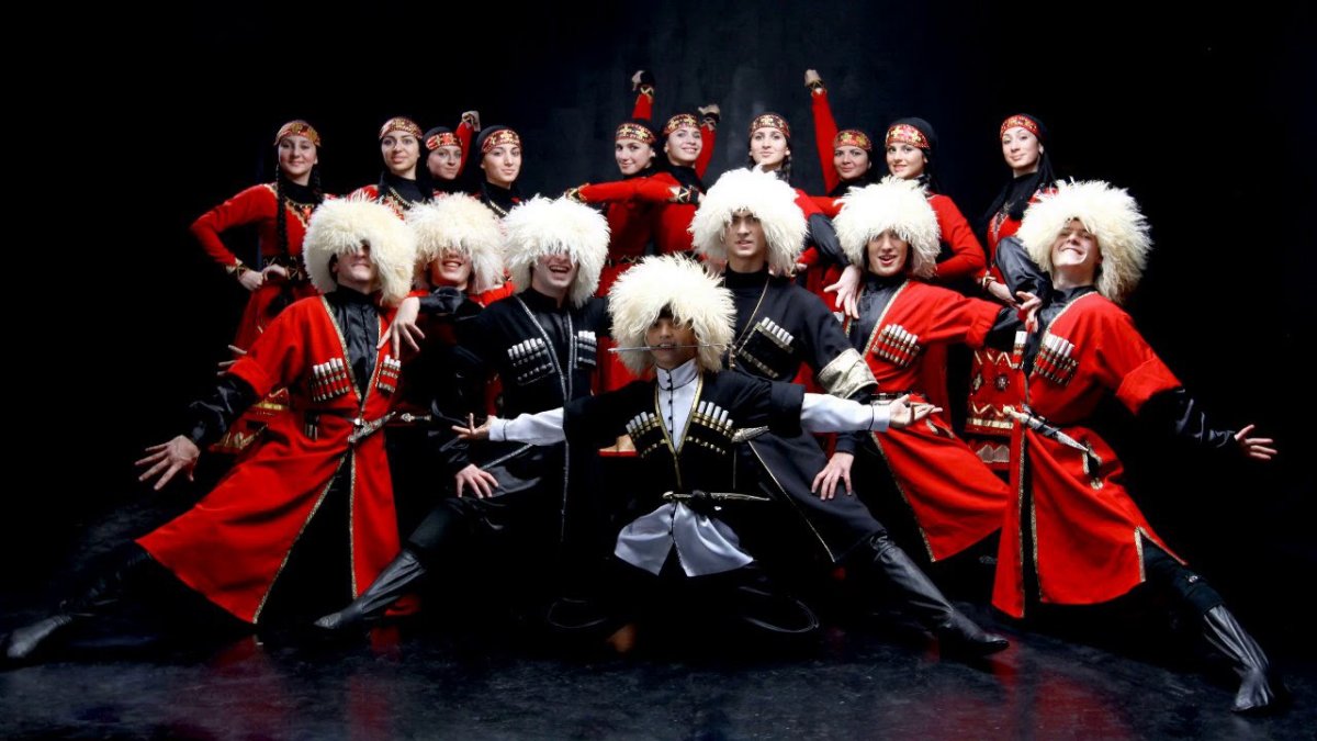 Грузинский танец Картули