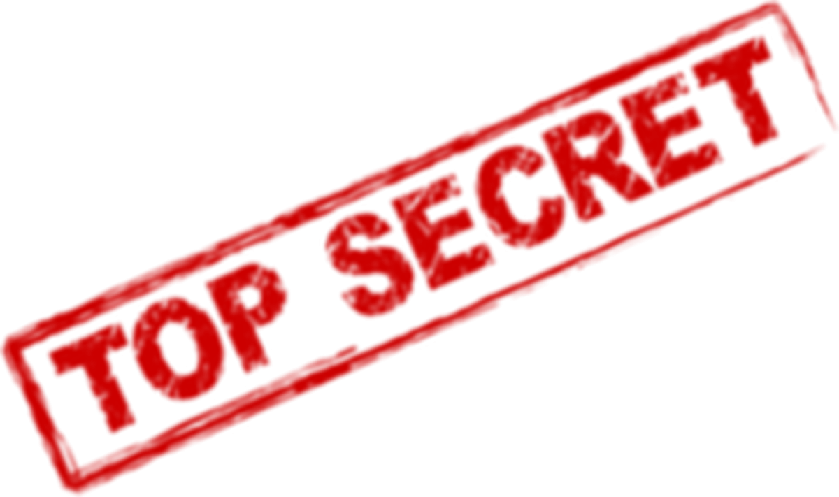 Печать секретно без фона