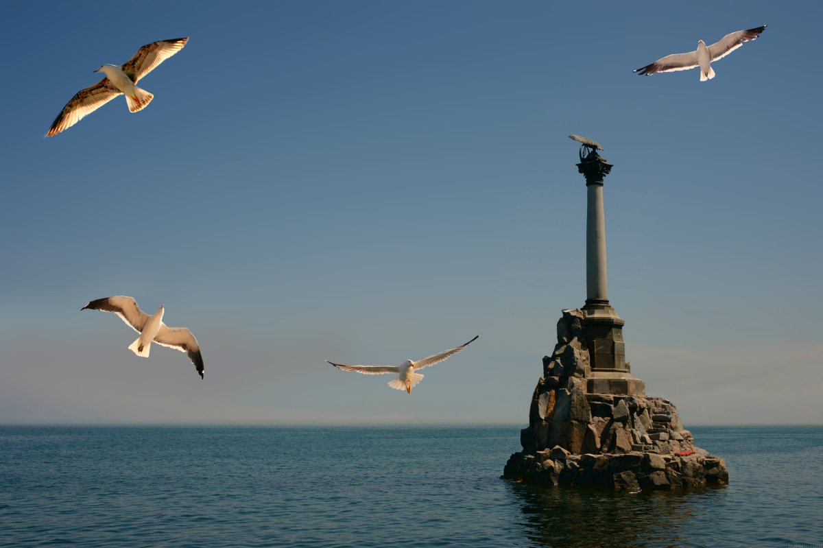 Памятник затопленым короблямсевастополь