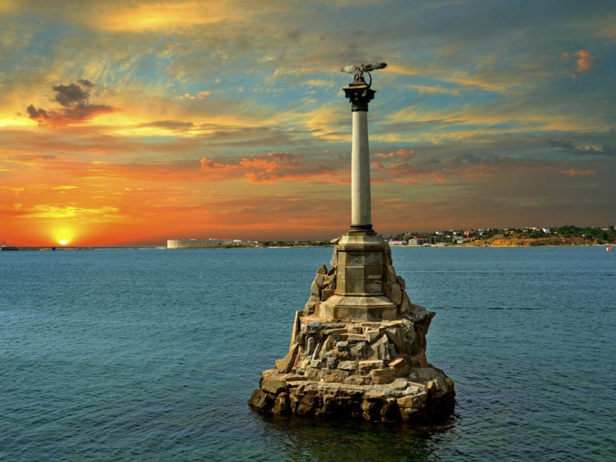 Севастополь 1990 памятник затопленным