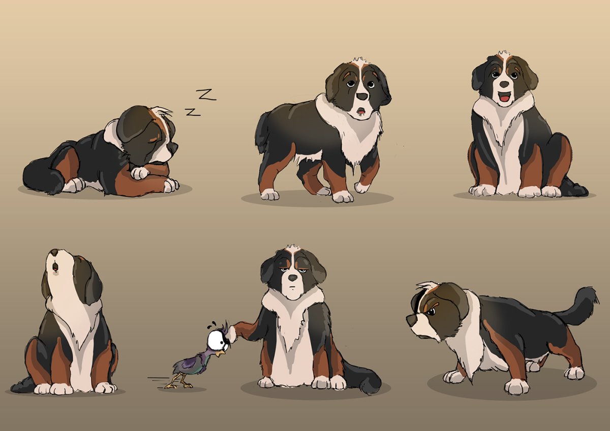 Мультяшная собака Тревор Хендерсон