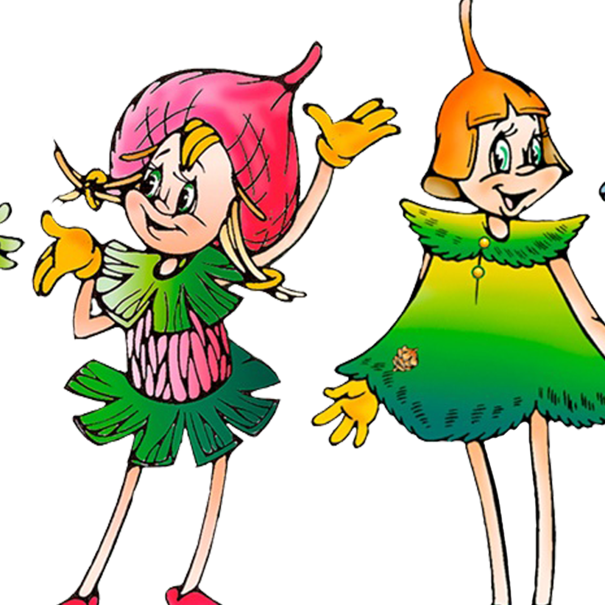 Герои Эколят тихоня, умница...