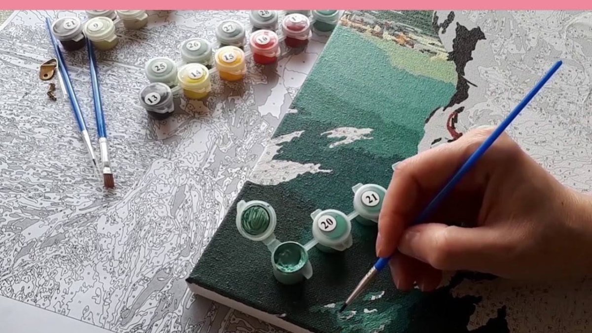 Рисование картин по номерам