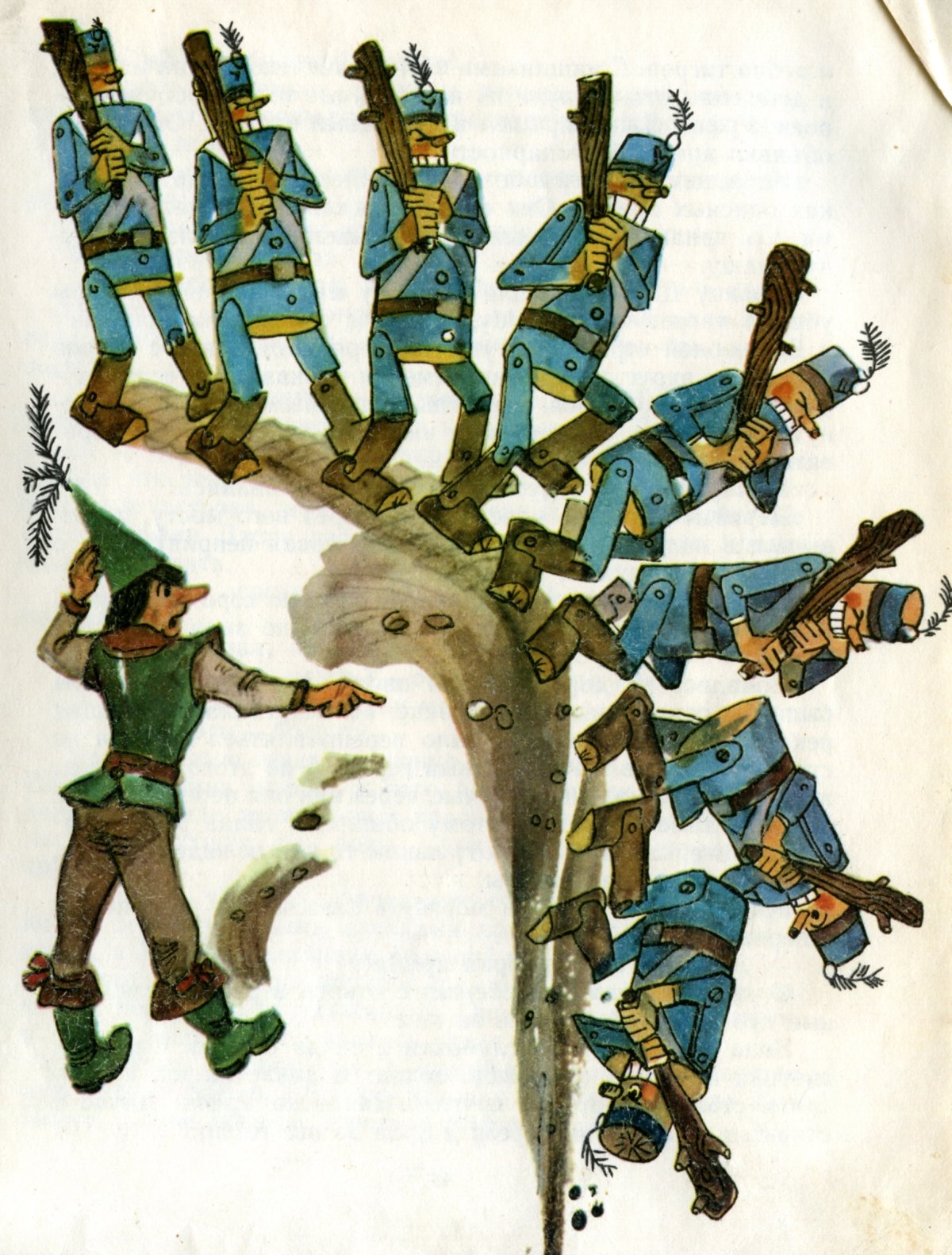 Раскраска солдатики для детей