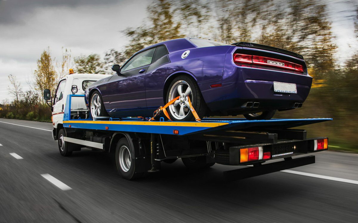 Красивый эвакуатор