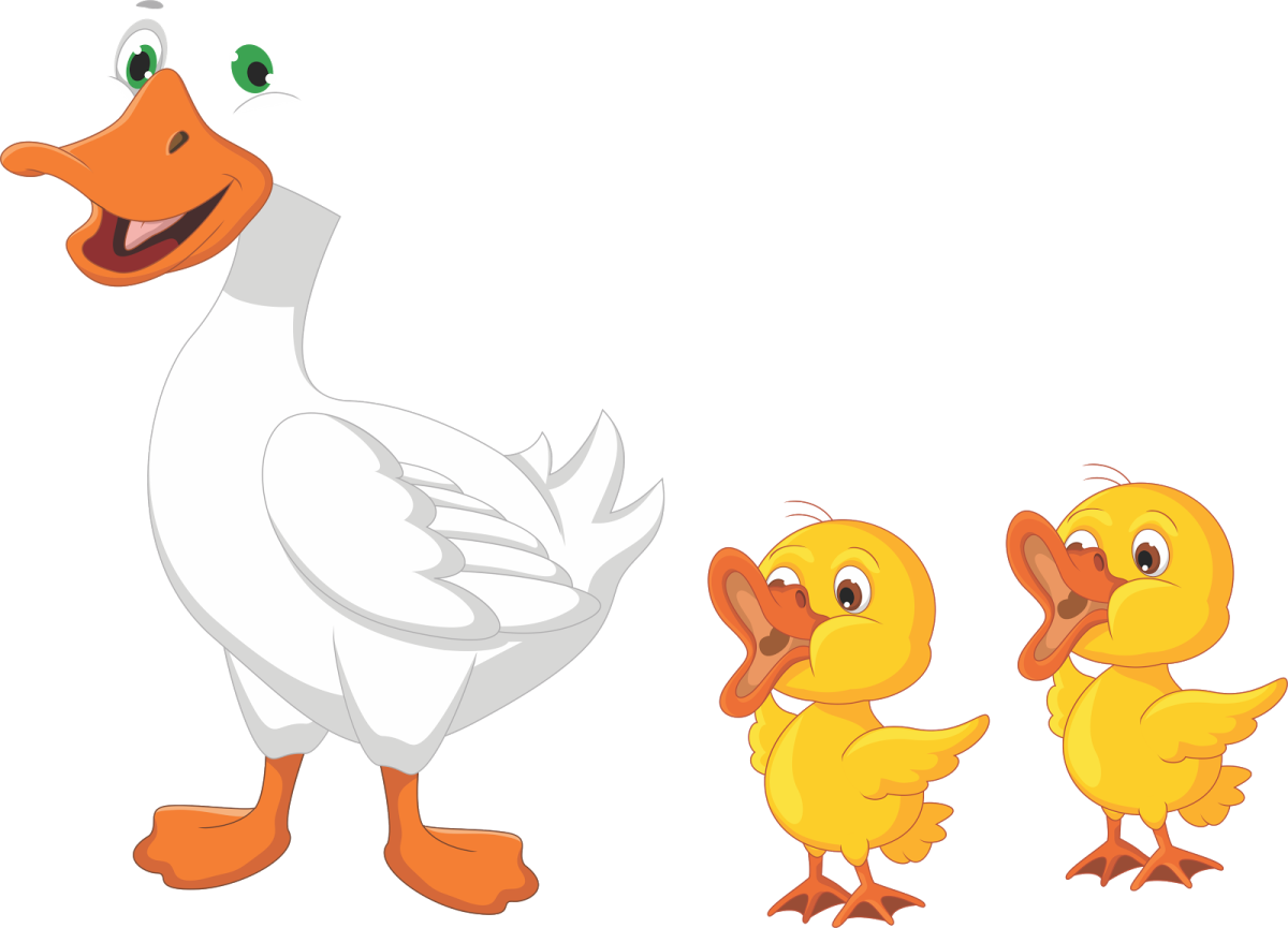 Утенок вектор