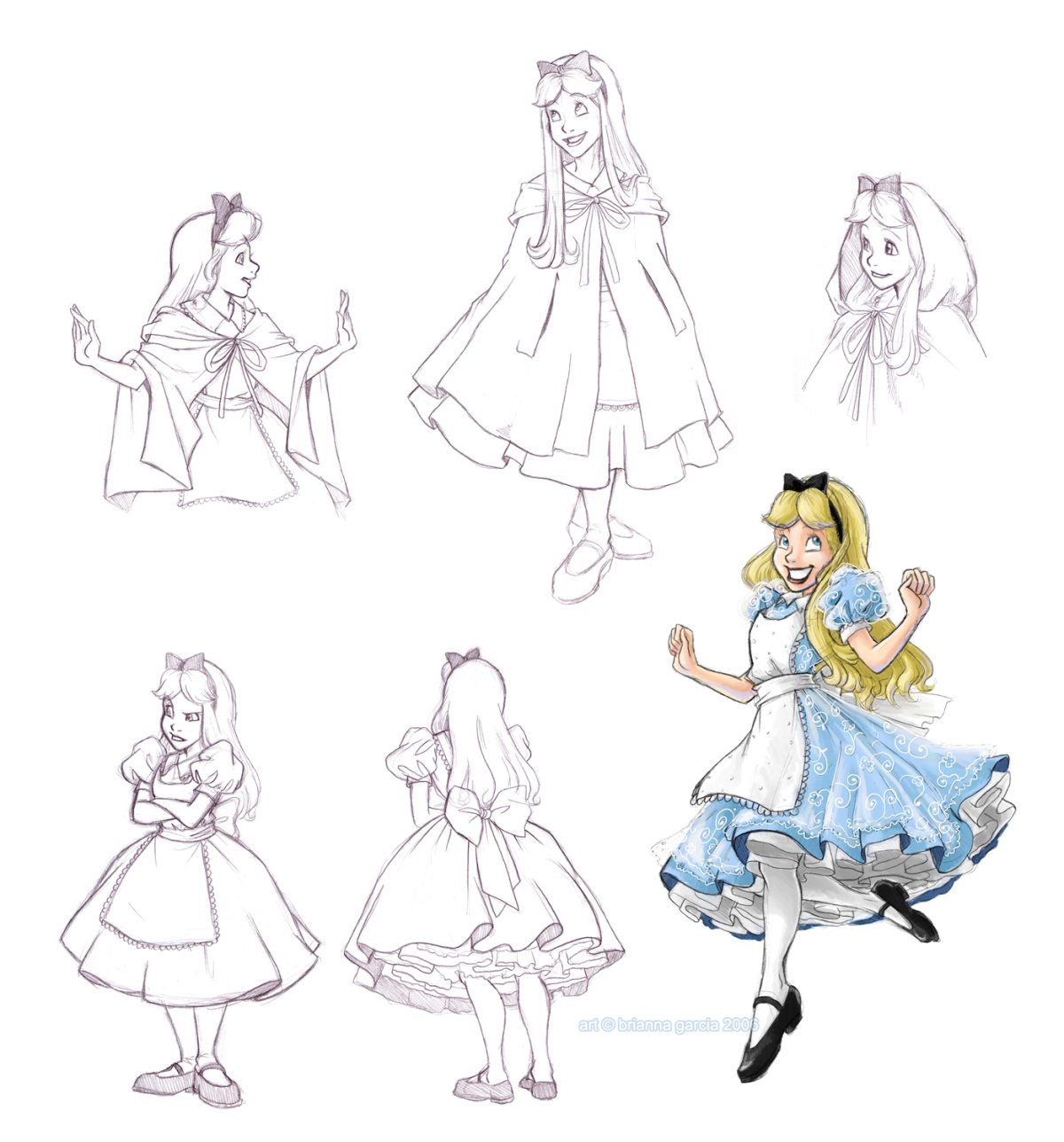 Сказочные персонажи для срисовки