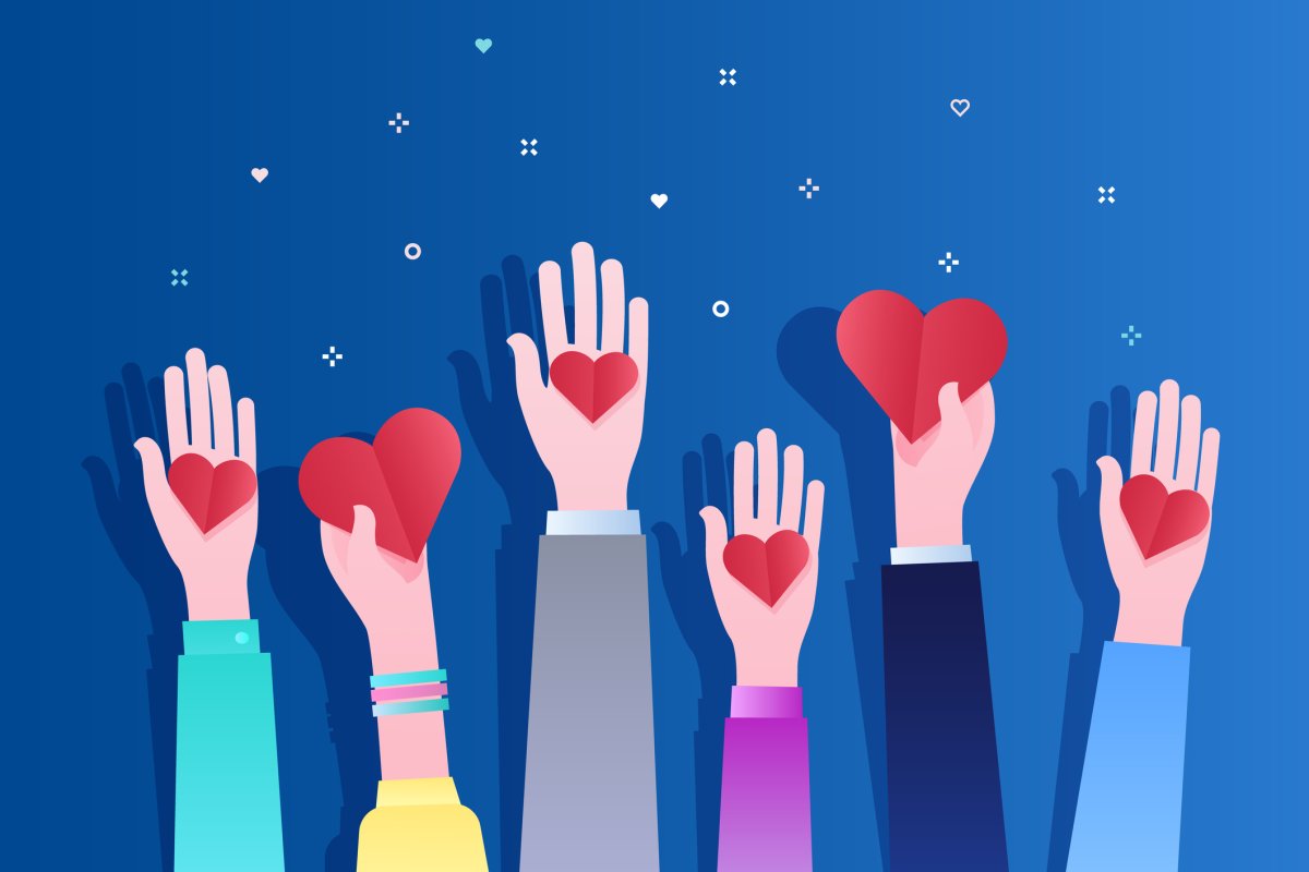 Благотворительность флет