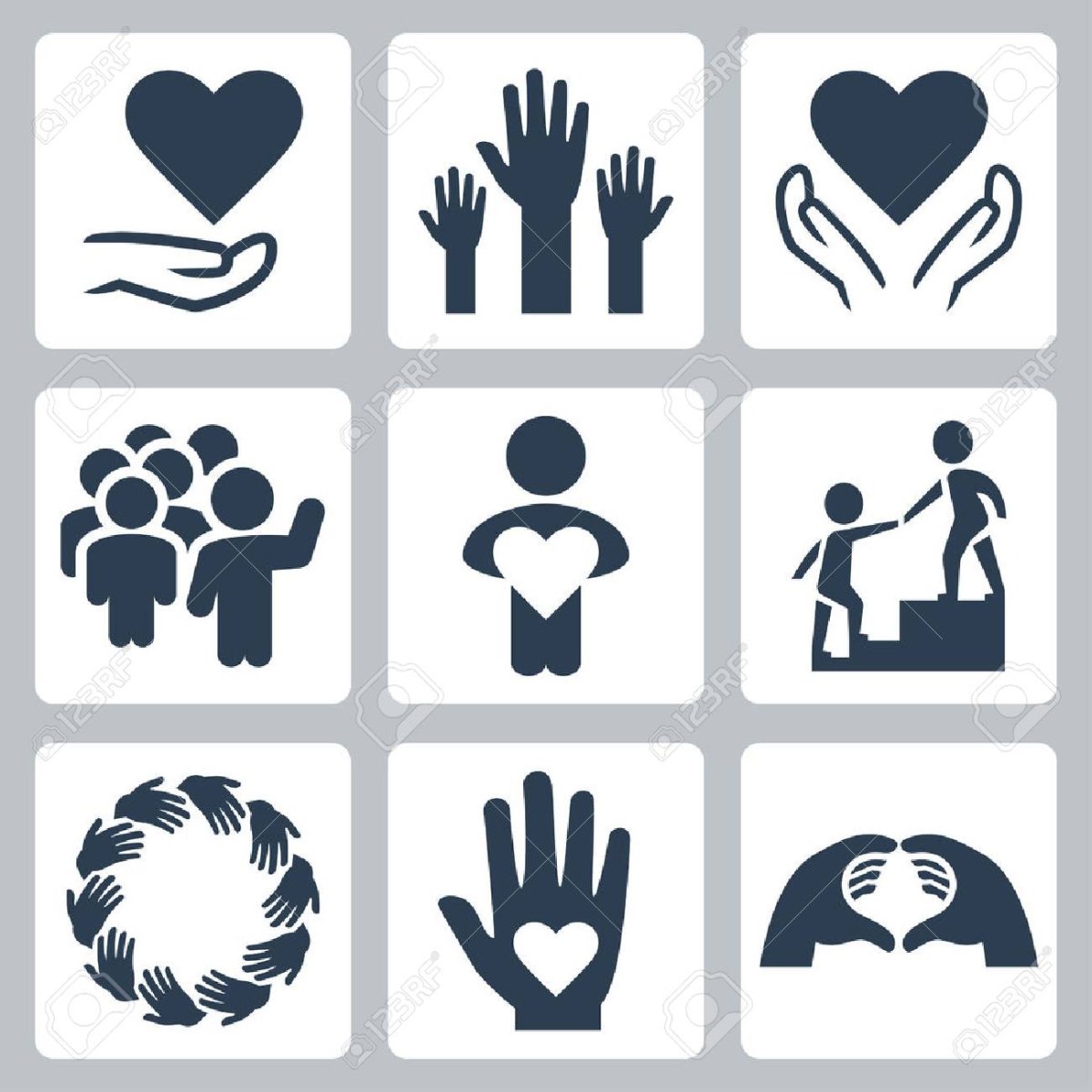 Символ волонтерства