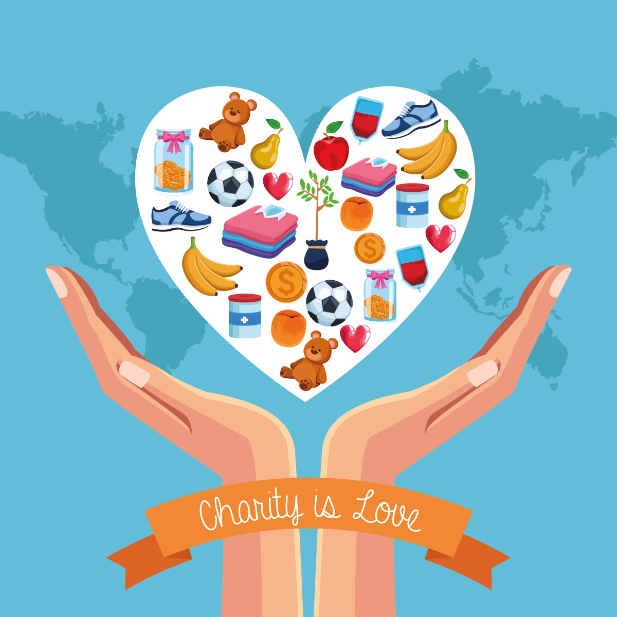 Векторная Графика благотворительность